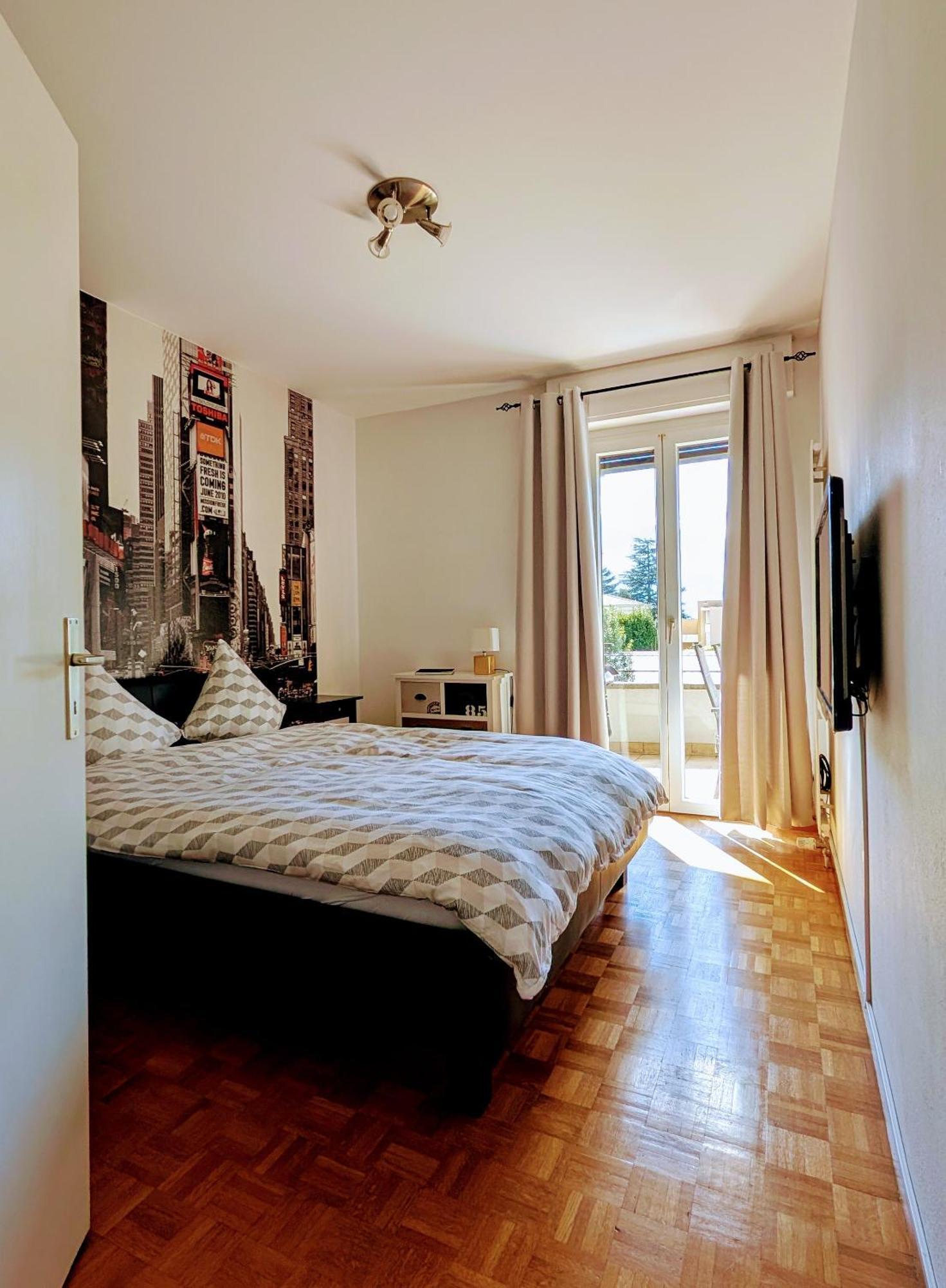 Locarno, Casa Pioda - Nahe Zentrum, Mit Balkon Und Parkplatz ภายนอก รูปภาพ