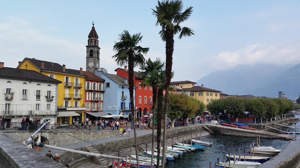 Locarno, Casa Pioda - Nahe Zentrum, Mit Balkon Und Parkplatz ภายนอก รูปภาพ